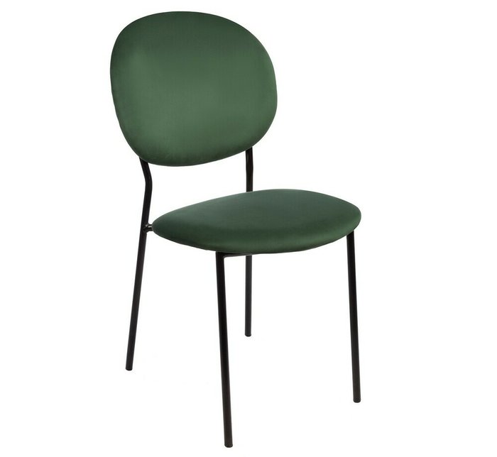 Комплект стульев Монро зеленого цвета - купить Обеденные стулья по цене 25172.0