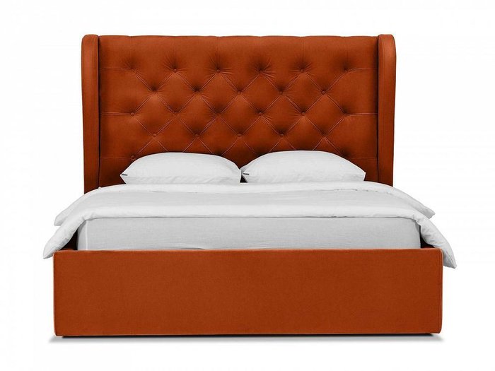 Кровать Jazz терракотового цвета 160х200 с подъемным механизмом