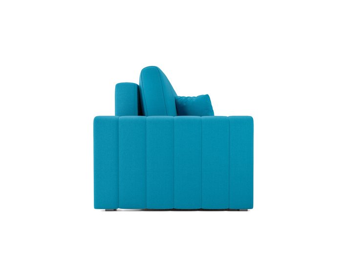 Прямой диван-кровать Лондон светло-синего цвета - лучшие Прямые диваны в INMYROOM