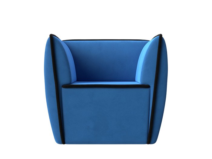 Кресло Бергамо голубого цвета - купить Интерьерные кресла по цене 23999.0