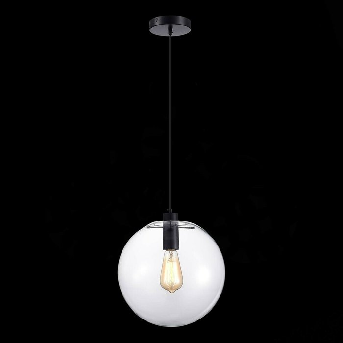 Подвесной светильник Noor черного цвета  - купить Подвесные светильники по цене 8230.0