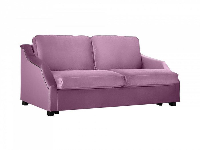 Диван-кровать трёхместный Windsor с молдингом розового цвета - купить Прямые диваны по цене 115190.0