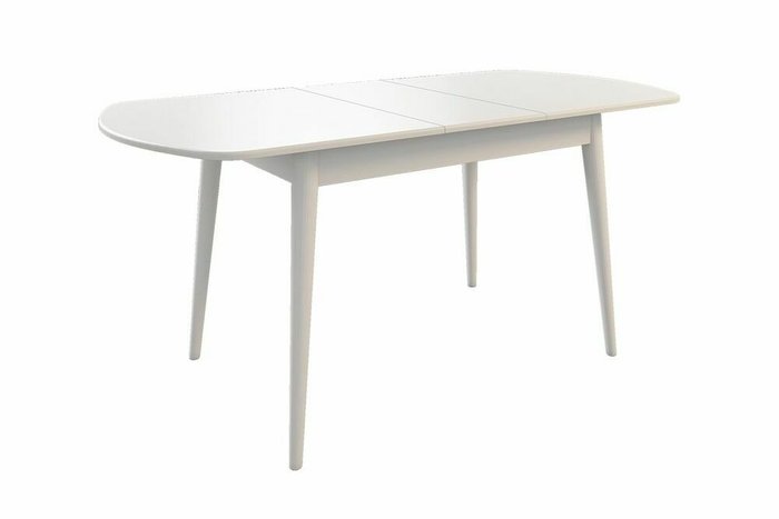 Раздвижной обеденный стол Сальса белого цвета - купить Обеденные столы по цене 16290.0