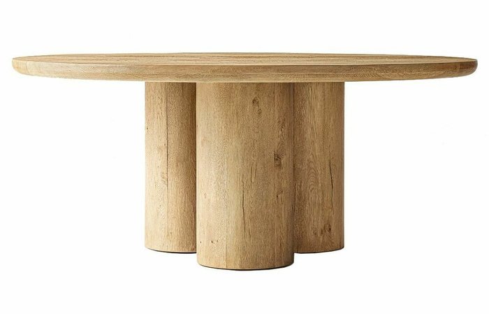Обеденный стол Осло бежевого цвета