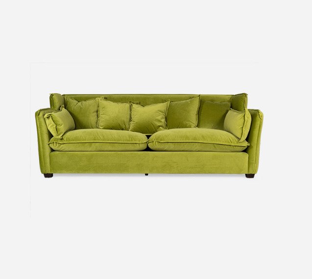 Диван Bracknell зеленого цвета - купить Прямые диваны по цене 152145.0