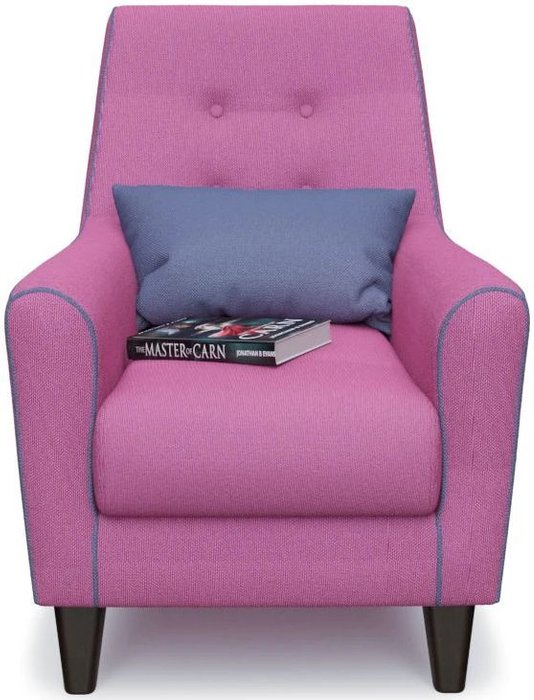 Кресло Френсис Purple пурпурного цвета - купить Интерьерные кресла по цене 11724.0