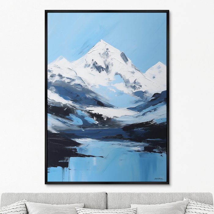Репродукция картины Landscape collection, The peaks, No 2, 2024г.