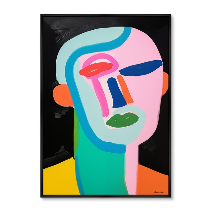 Репродукция картины The Mask collection, No 8, 2024г.