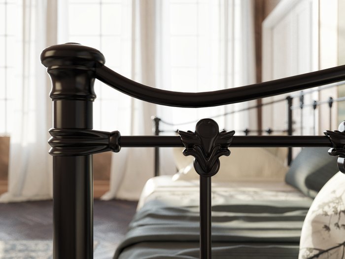 Диван-кровать Гвардиан черно-глянцевого цвета - лучшие Прямые диваны в INMYROOM