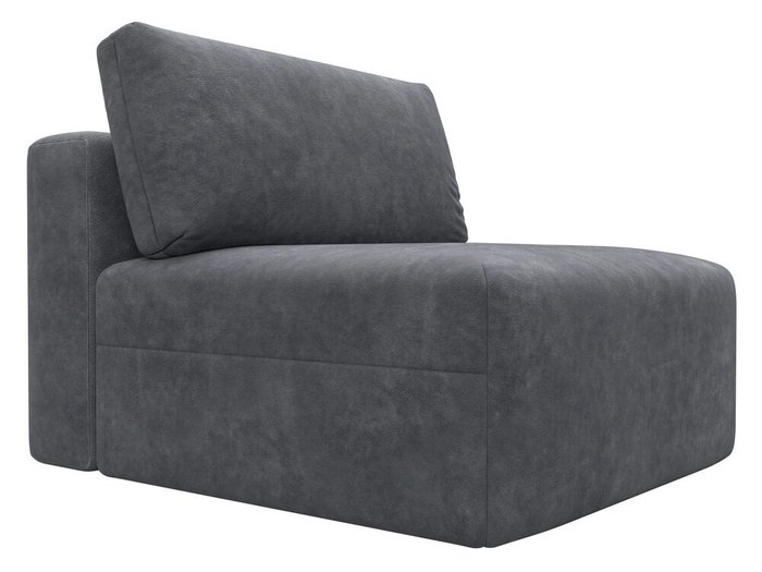 Диван Лига-060 темно-серого цвета - лучшие Прямые диваны в INMYROOM