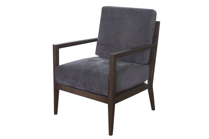 Кресло Parecido серого цвета