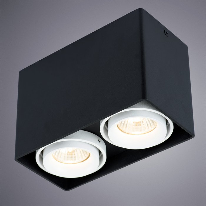 Потолочный светильник из металла черного цвета - купить Потолочные светильники по цене 3810.0