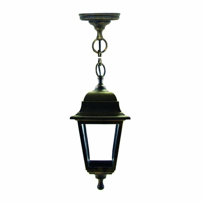 Уличный подвесной светильник Адель бронзового цвета