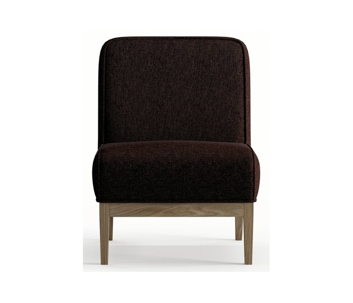 Кресло из рогожки Арагорн коричневого цвета - купить Интерьерные кресла по цене 16490.0