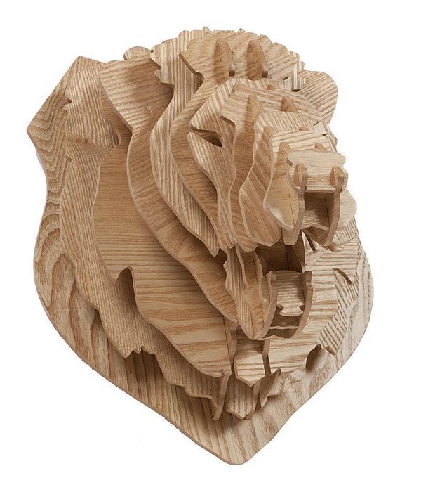 Декоративная голова льва Barlok Sand - купить Декор стен по цене 15000.0