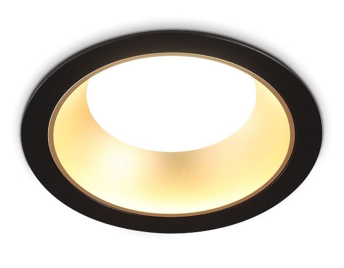 Встраиваемый светильник GX Standard tech TN52334 (металл, цвет черный)