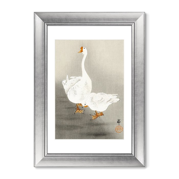  Набор из двух репродукций картин Two geese, 1900г. - лучшие Картины в INMYROOM
