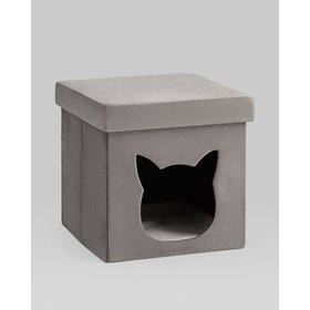 Домик для животных Store Pet антрацитового цвета - лучшие Мебель для домашних питомцев в INMYROOM