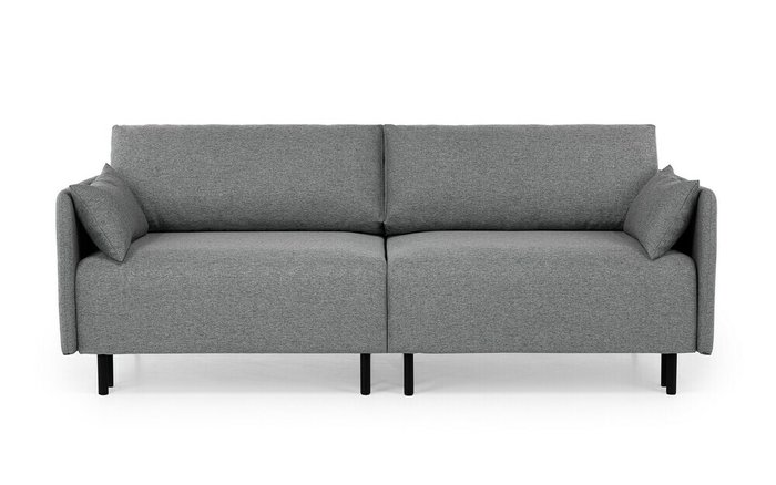 Диван-кровать Kapri Оpto серого цвета с узкими подлокотниками - купить Прямые диваны по цене 42629.0