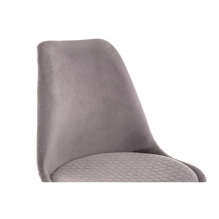 Стул Bonuss серого цвета - лучшие Обеденные стулья в INMYROOM