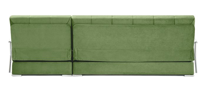 Угловой диван с подлокотниками Дудинка Galaxy зеленого цвета - лучшие Угловые диваны в INMYROOM