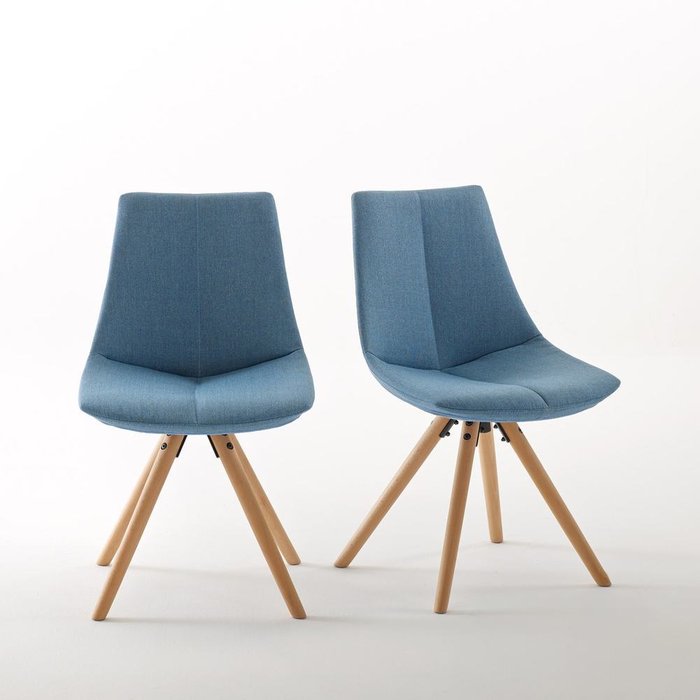Комплект из двух стульев Asting синего цвета
