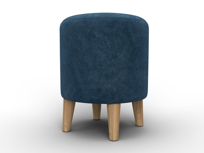 Пуф 002 синего цвета - лучшие Пуфы в INMYROOM Пуф 002 синего цвета - лучшие Пуфы в INMYROOM