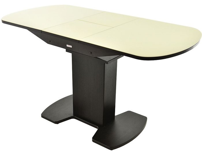 Стол раскладной Корсика молочного цвета - лучшие Обеденные столы в INMYROOM