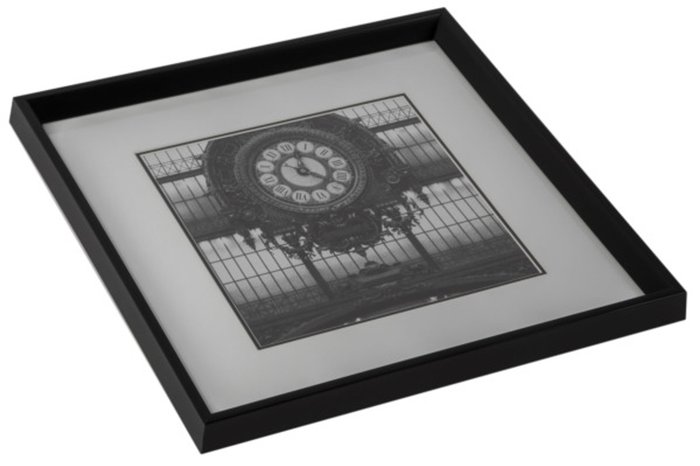 Постер с паспарту в раме Paris Clock / 1230329-1 - купить Принты по цене 3471.0