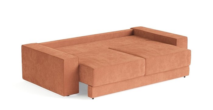 Диван-кровать Модесто оранжевого цвета - лучшие Прямые диваны в INMYROOM