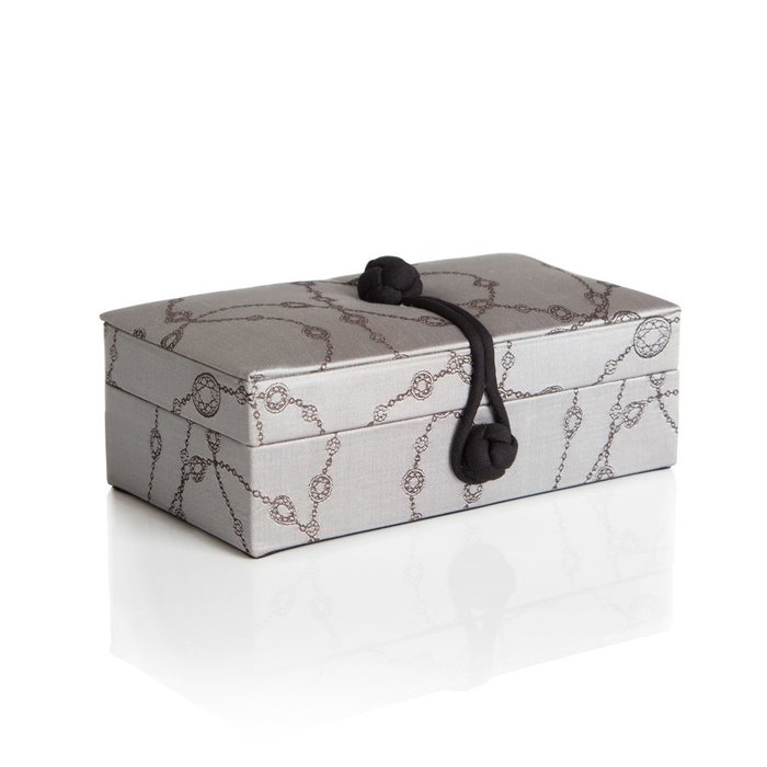 Шелковая шкатулка Loca Nera Silver Silk Шелковая шкатулка Loca Nera Silver Silk