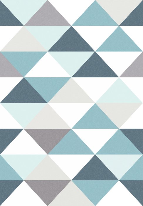 Ковер Blaze dublin 135x200 серо-синего цвета
