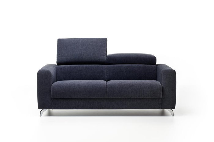 Прямой диван Tinos темно-синего цвета - купить Прямые диваны по цене 225788.0