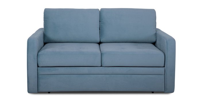 Диван-кровать Бруно синего цвета 