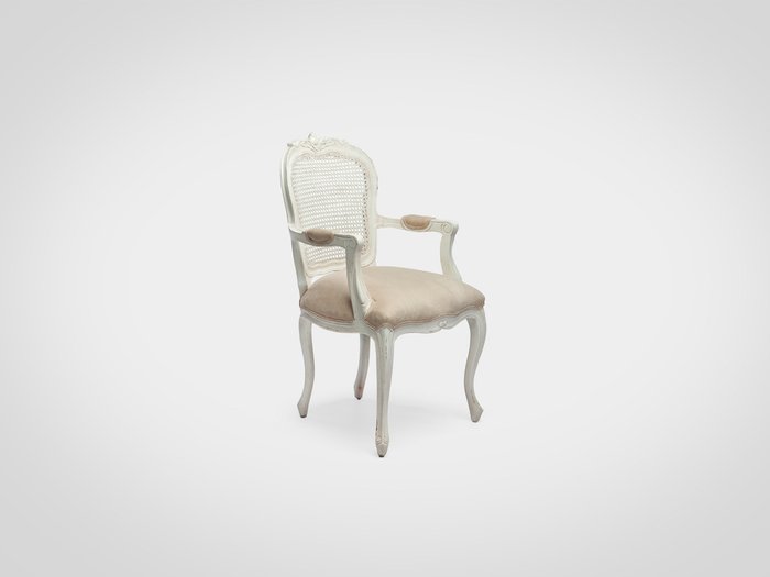 ПОЛУКРЕСЛО «АУРЕЛИЯ» с ротанговой спинкой   - купить Интерьерные кресла по цене 44070.0