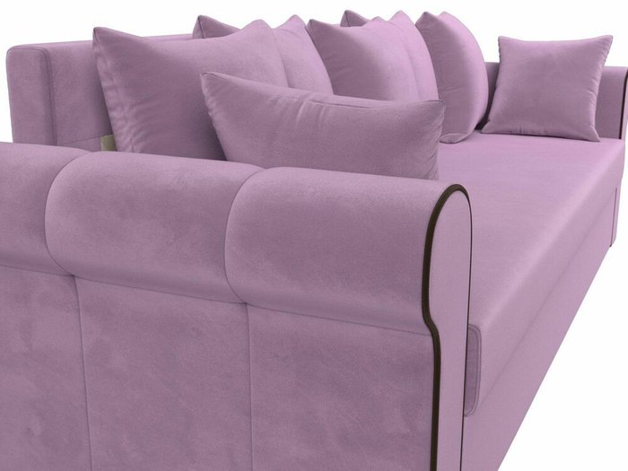 Прямой диван-кровать Рейн сиреневого цвета  - лучшие Прямые диваны в INMYROOM