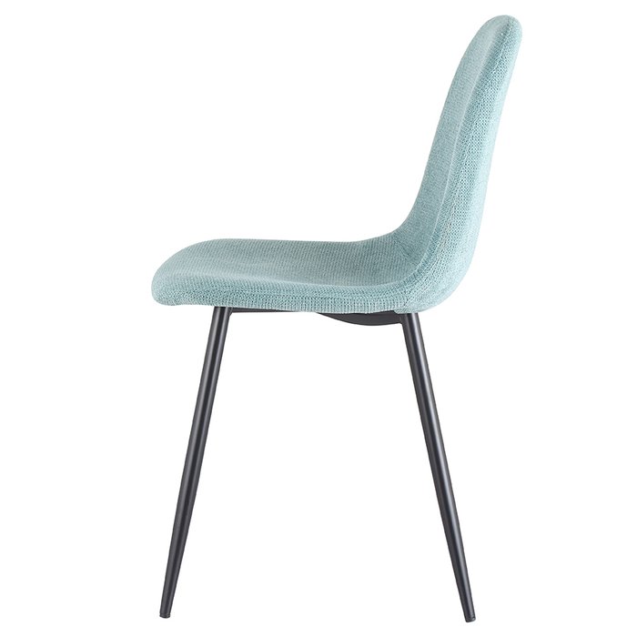 Набор из четырех стульев Breeze светло-бирюзового цвета - лучшие Обеденные стулья в INMYROOM