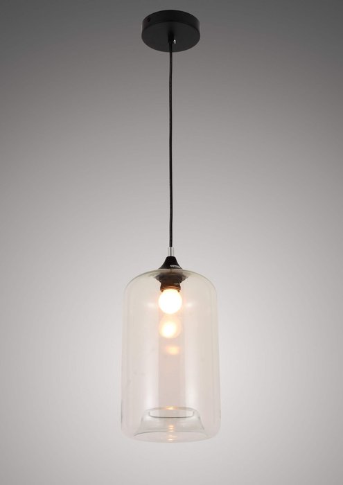 Подвесной светильник Monti с прозрачным плафоном - купить Подвесные светильники по цене 11600.0
