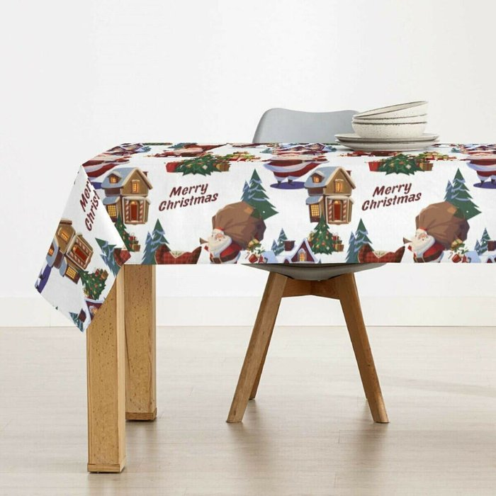 Скатерть из смолы, устойчивая к пятнам  Papa Noel Разноцветный 250 x 150 - купить Скатерти по цене 7169.0