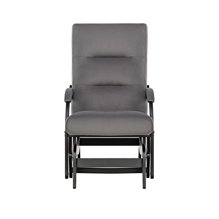 Кресло-маятник Дэми темно-серого цвета - купить Интерьерные кресла по цене 18680.0