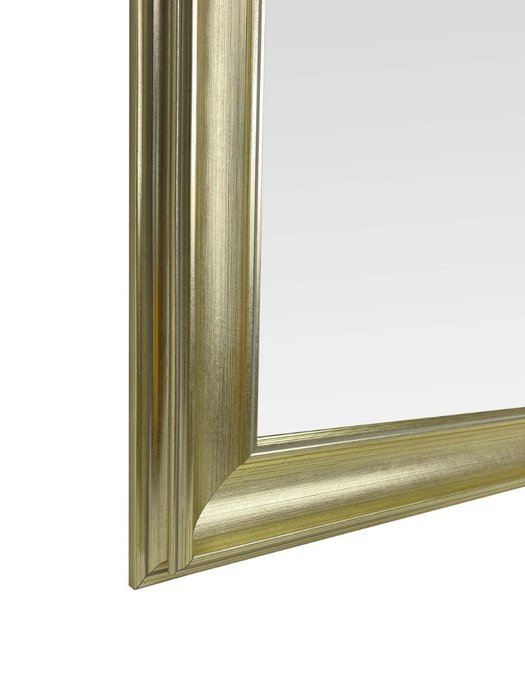 Настенное зеркало Lissery в раме золотого цвета - купить Настенные зеркала по цене 29900.0