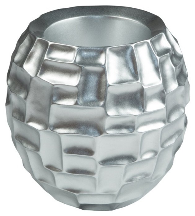 Ваза настольная Meteorite - Silver / GF09011 - лучшие Вазы в INMYROOM Ваза настольная Meteorite - Silver / GF09011 - лучшие Вазы в INMYROOM