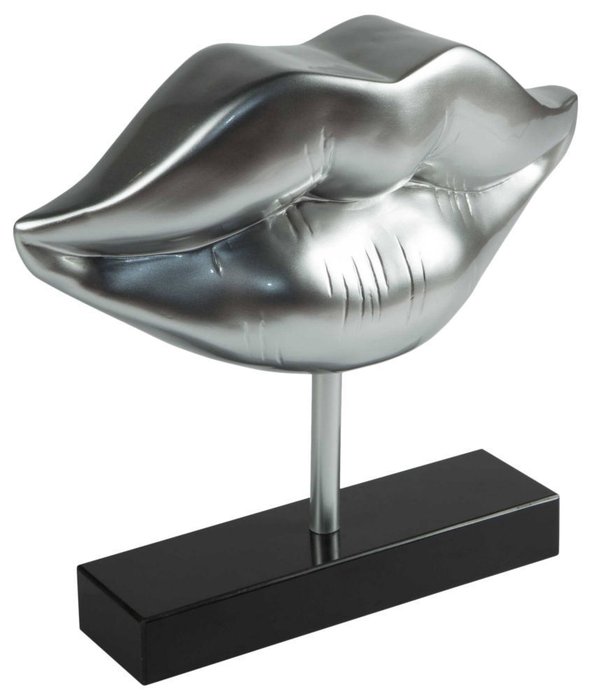 Декор "Salvador’s lips - Silver"  