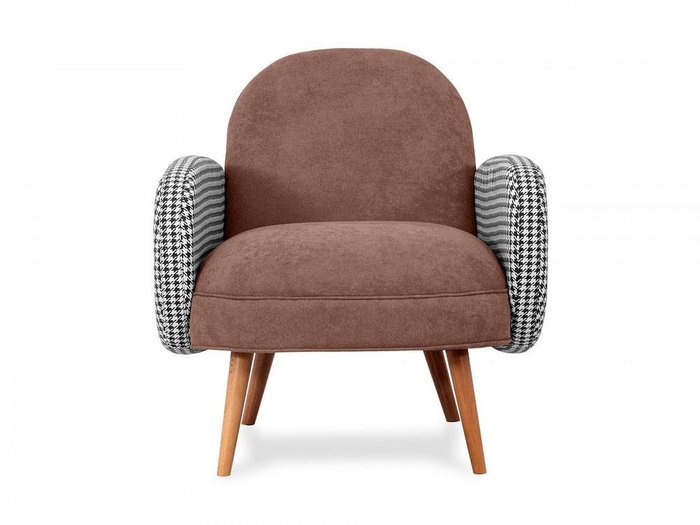 Кресло Bordo коричневого цвета - купить Интерьерные кресла по цене 38100.0