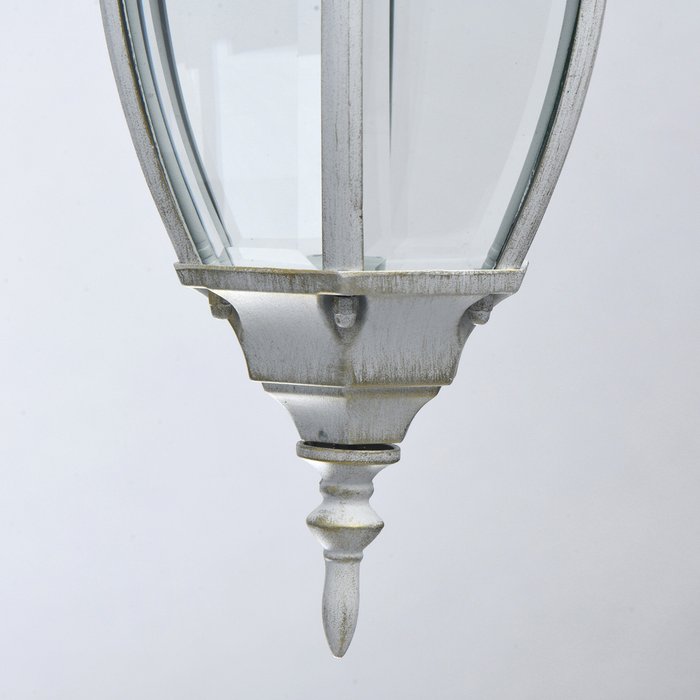 Уличный подвесной светильник Фабур белого цвета - лучшие Подвесные уличные светильники в INMYROOM