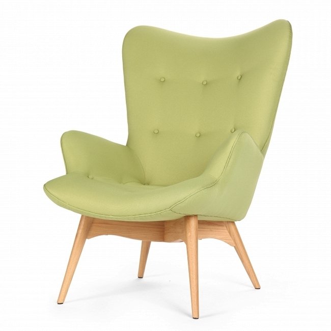 Кресло Contour светло-зеленого цвета