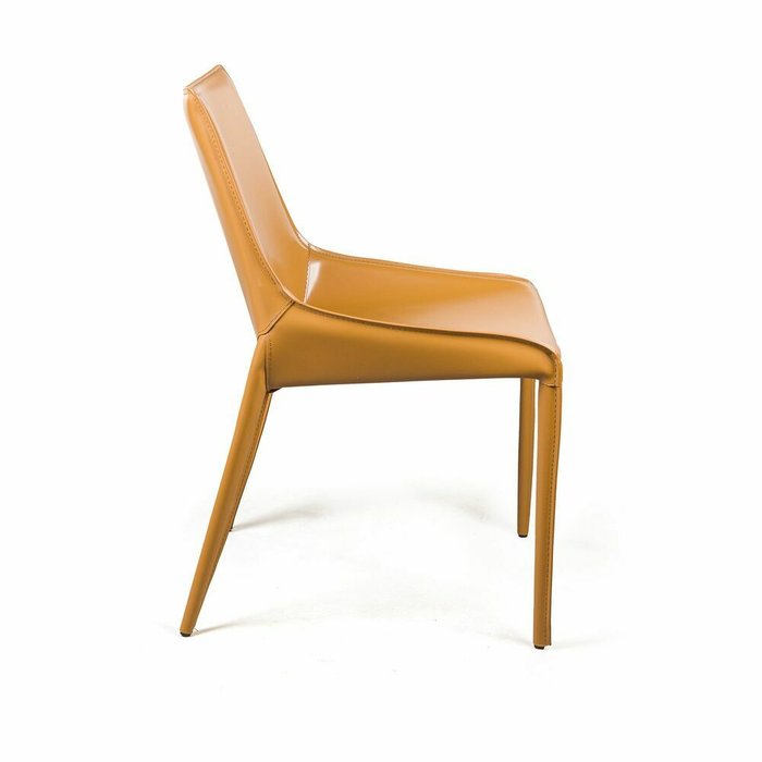 Стул David желто-оранжевого цвета - лучшие Обеденные стулья в INMYROOM
