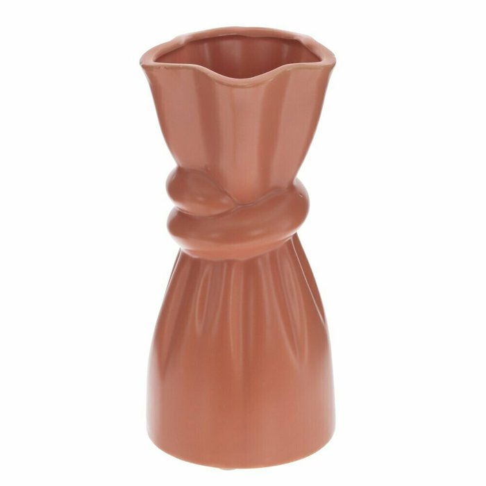 Фарфоровая ваза H20 оранжевого цвета