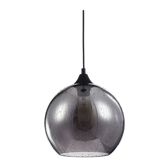 Подвесной светильник Bergen с плафоном из стекла дымчатого цвета - купить Подвесные светильники по цене 9390.0