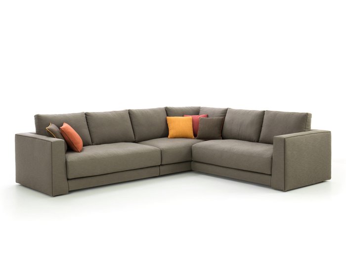 Угловой диван Аризона angolo серого цвета  - купить Угловые диваны по цене 148000.0
